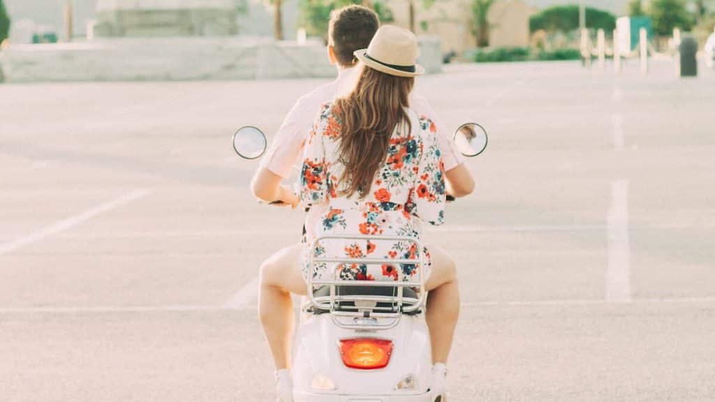 Moped as a Wedding Anniversary Gift? Why Not!