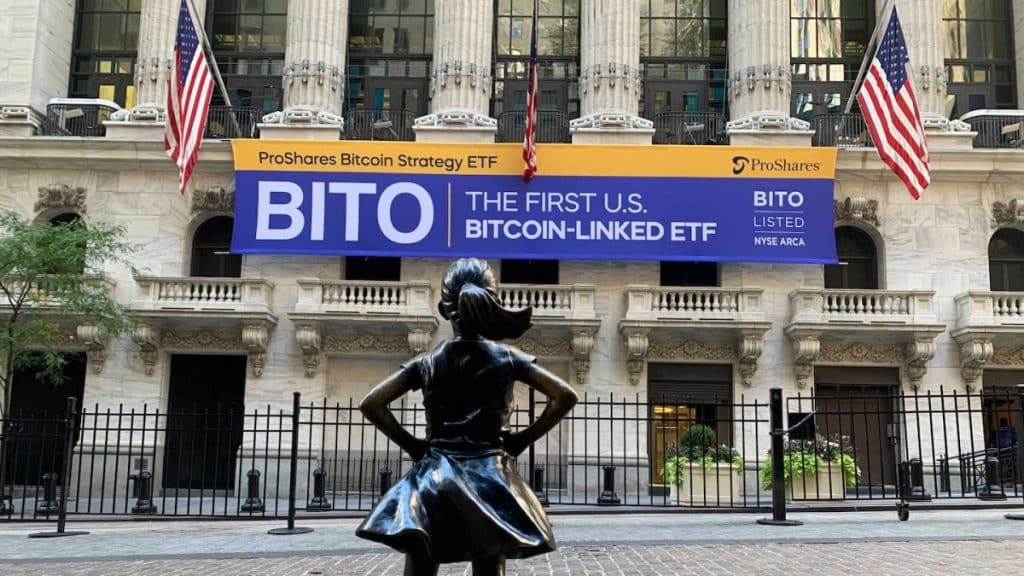 BITO ETF, FIRST ETF LISTED IN THE UNITED STATES