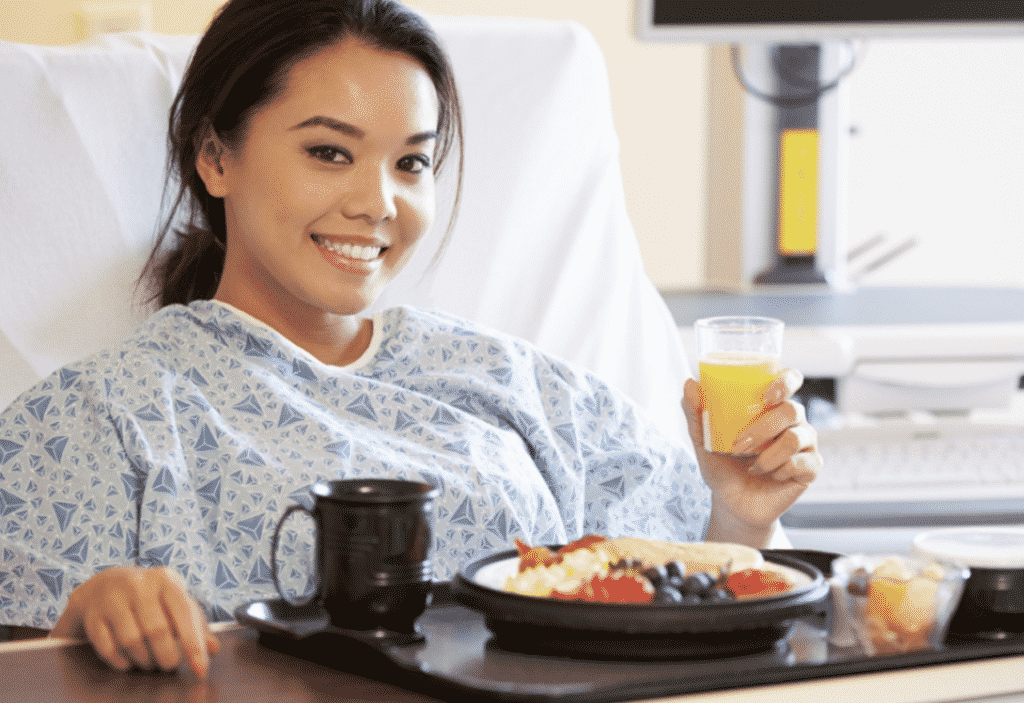 What's the Process of Assuring Hospital Food is Healthy?