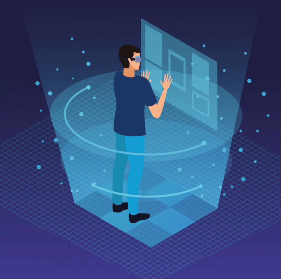 Utilizing virtual reality in technology presentations