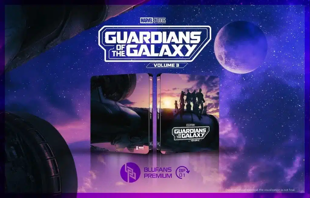 Guardians Of The Galaxy Vol. 3 Steelbook: Merchandise Galore