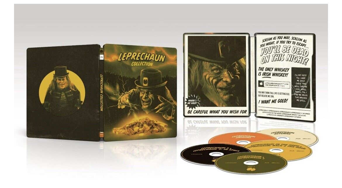 Leprechaun Collection Steelbook