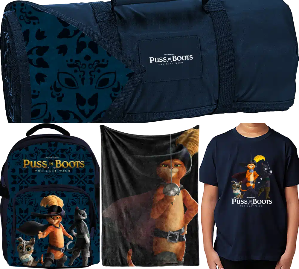 Puss in Boots: The Last Wish Merch