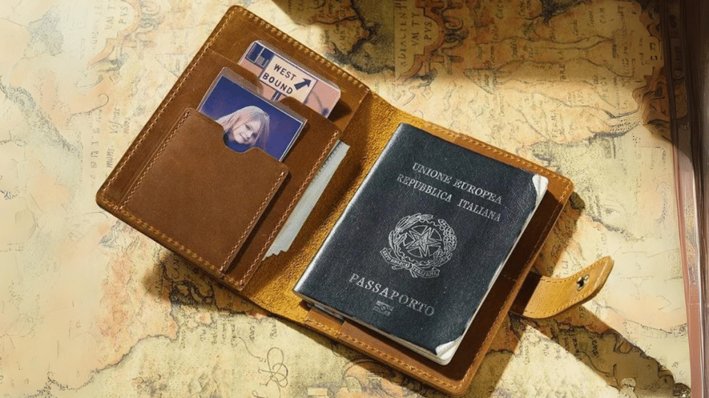 The Classic Style of Genuine Leather Passport Holders