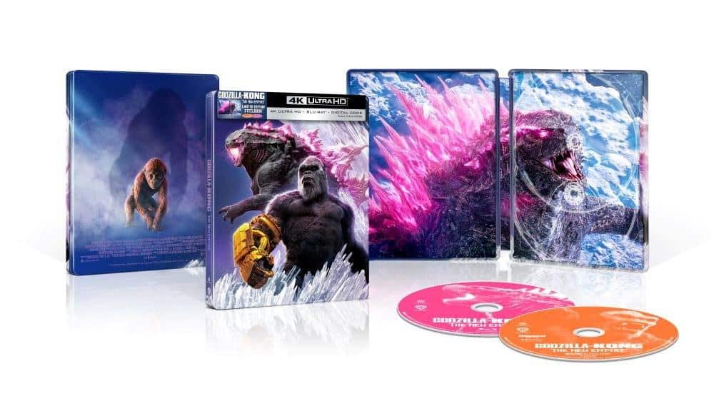 Godzilla X Kong Steelbook