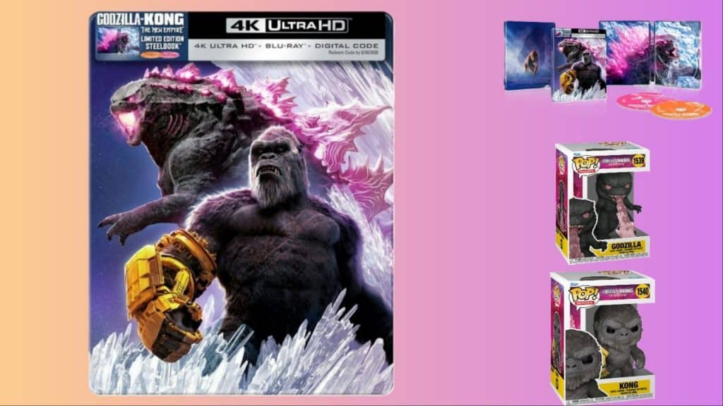 Godzilla X Kong Steelbook: The Ultimate Fan Treasure