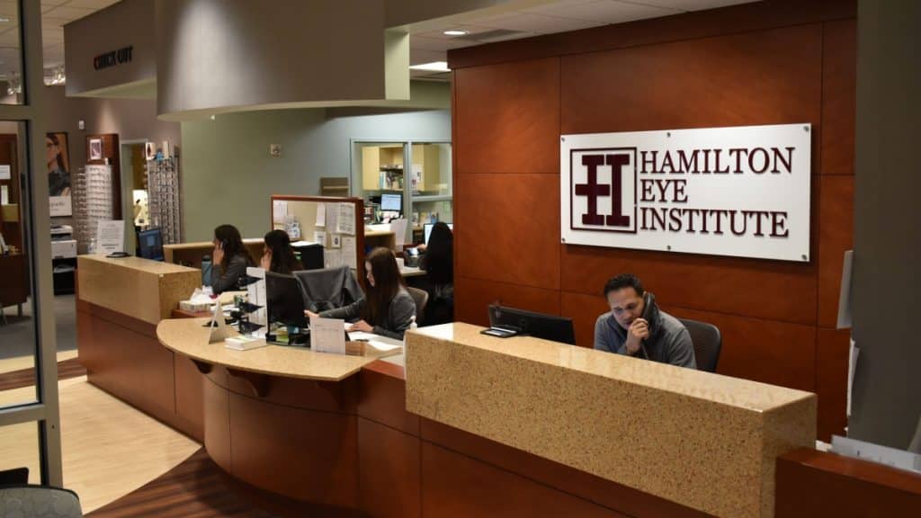The Hamilton Eye Institute,located in Beverly Hills.