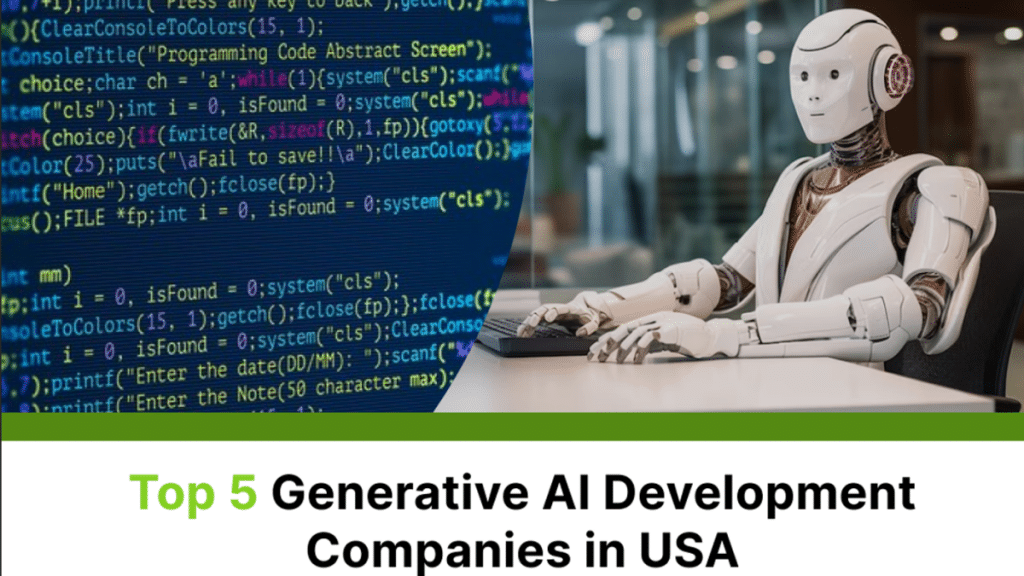 Explore USA’s Top 5 Minds in Generative AI Development