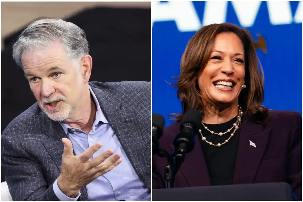 Did Netflix Donate 7 Million To Kamala Harris: Hastings’ Major Donation