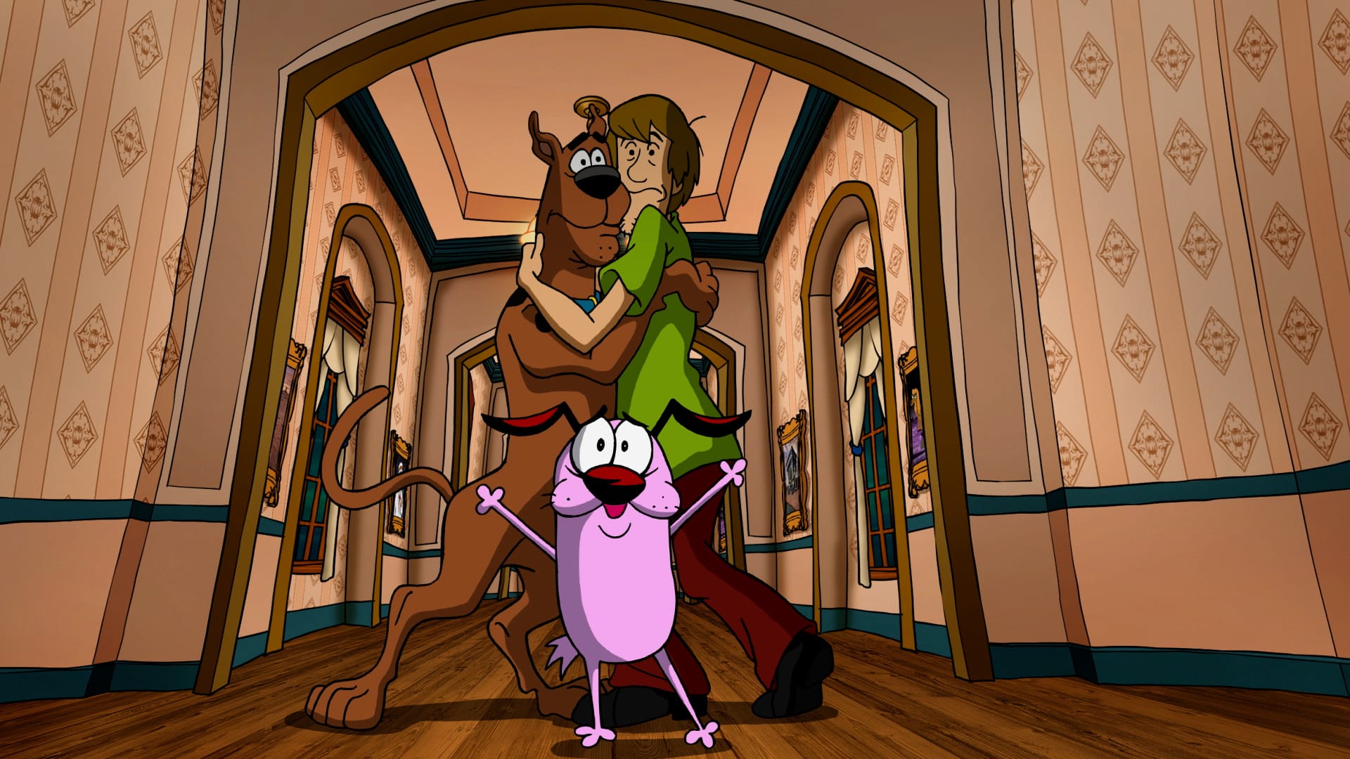 Scooby Doo Meets Courage The Cowardly Dog