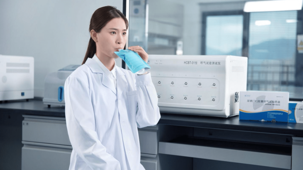 13C Urea Breath Test A Non-Invasive Approach to Detecting H.pylori