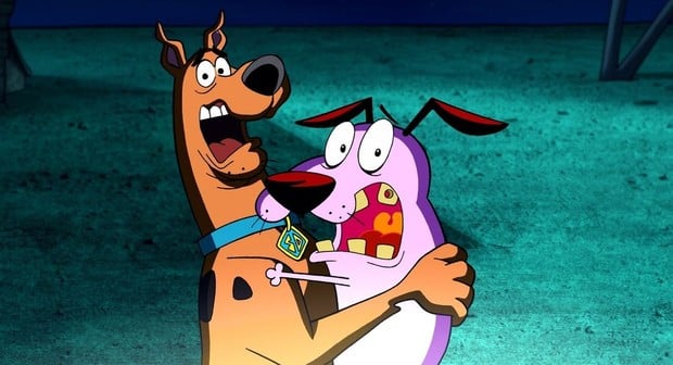 Courage Meets Scooby Doo