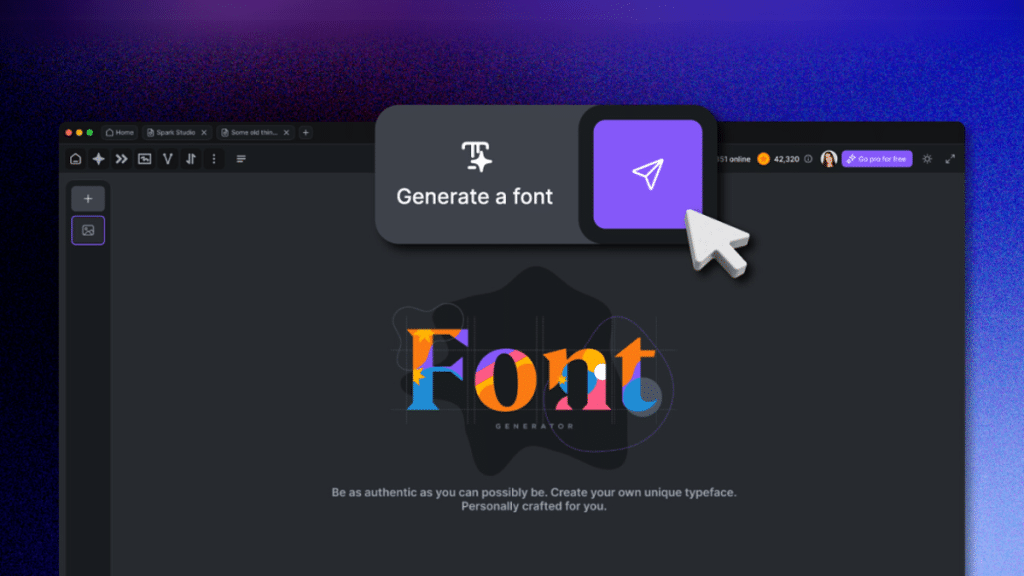 Generate and Download Unique AI-Driven Fonts for Free
