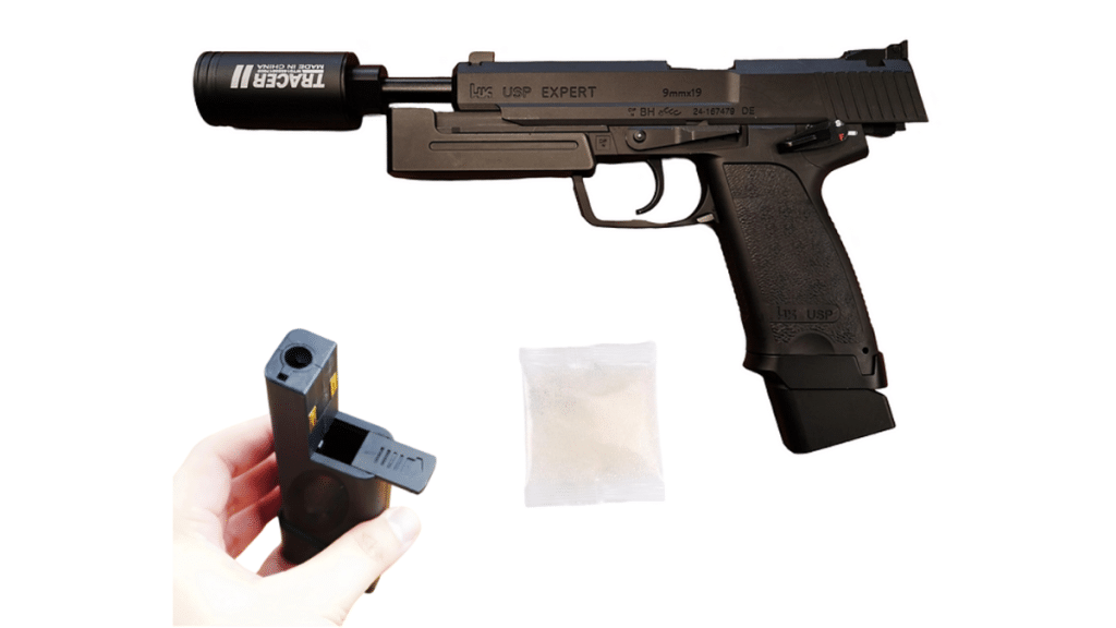 Unleash Your Inner Marksman with the HK USP Gel Blaster!