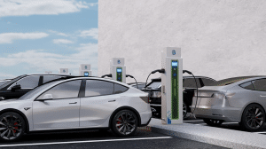 2 Guns Advertising DC EV Charger