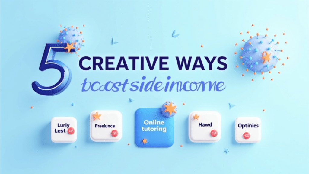 5 Creative Ways to Boost Your Side Income in 2025