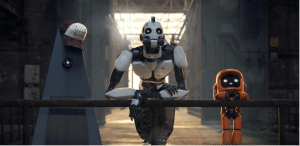 three robots render by fox renderfarm