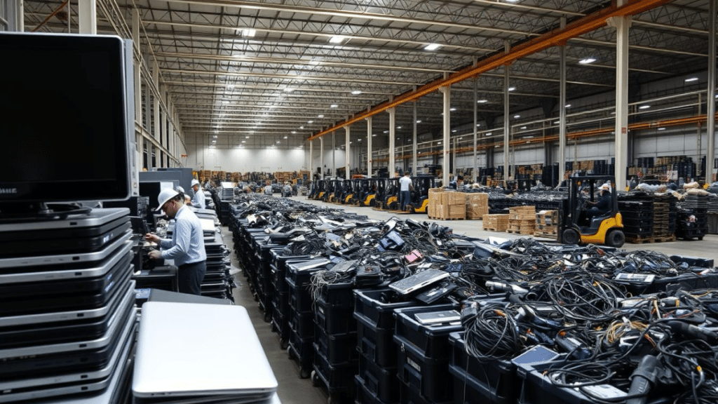 Why Responsible Electronics Recycling in Edmonton Matters Protecting the Planet and Your Data