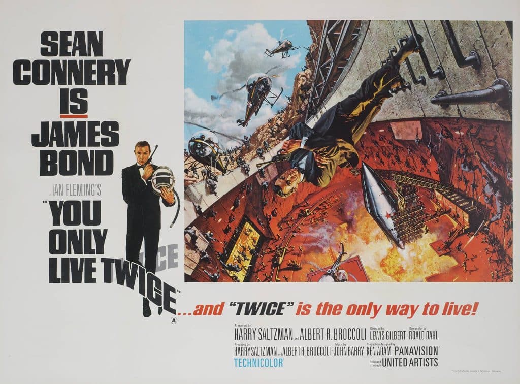 Sean Connery James Bond Blu Ray: You Only Live Twice (1967)