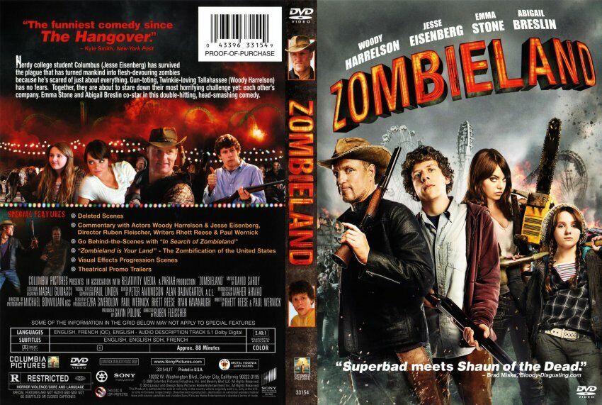 DVD Zombieland: Zombieland Home Release Details Unveiled