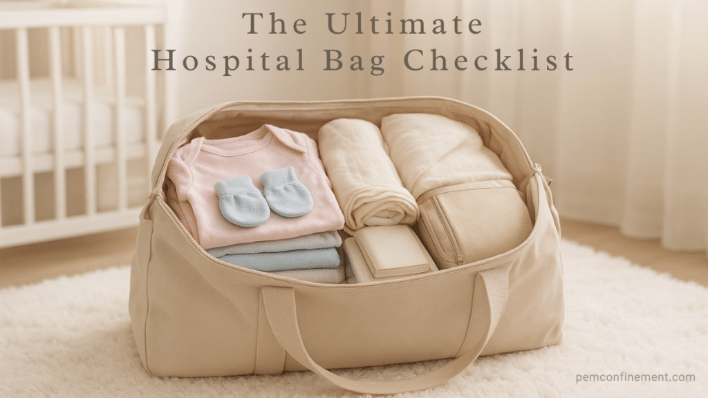 Hospital Bag Checklist for Mom and Baby - What Not to Forget