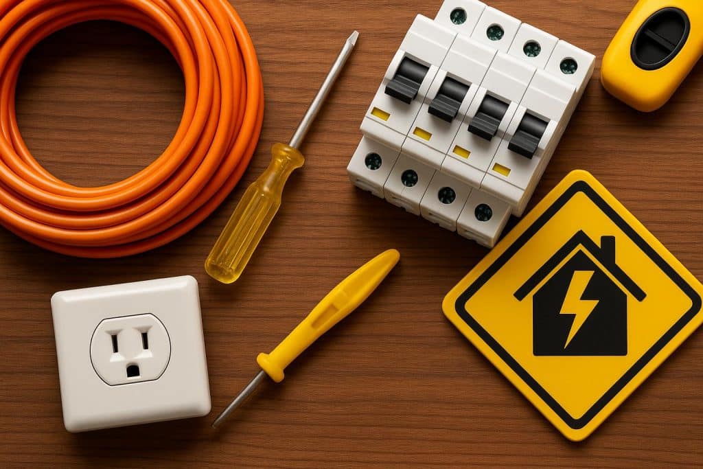 Modern electrical panel upgrade enhancing home safety and increasing property resale value