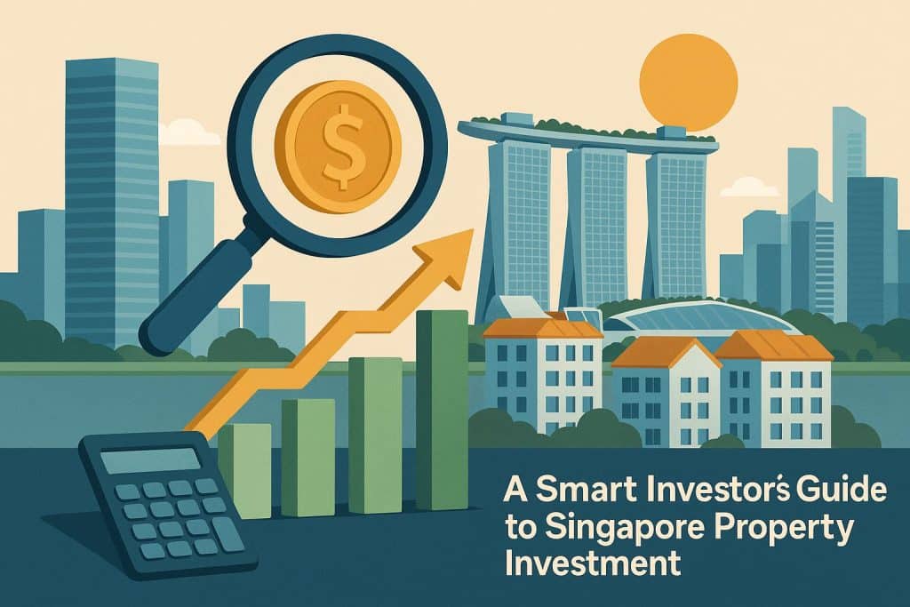 Modern Singapore skyline with luxury properties, highlighting prime real estate investment opportunities