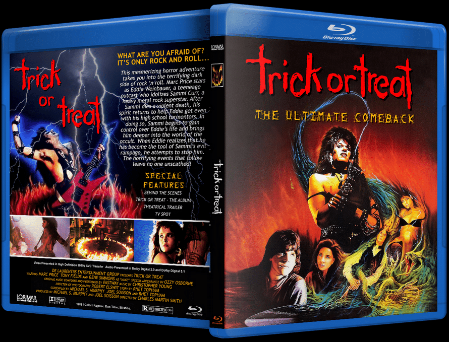 Trick Or Treat Blu Ray 1986: 4K Release for Horror Fans