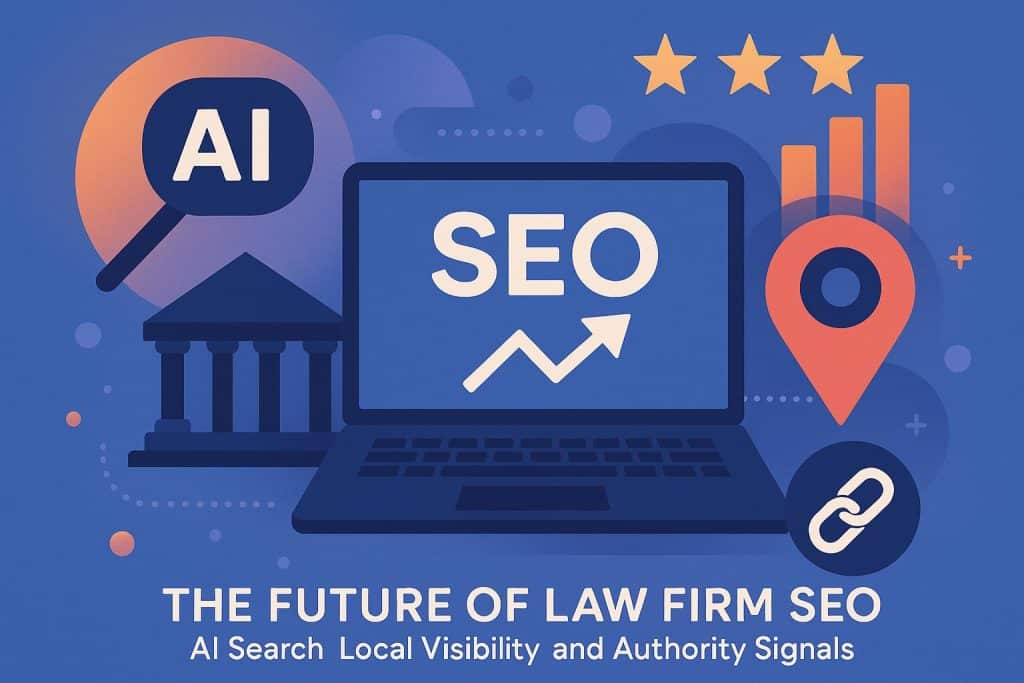 AI-driven SEO strategies, local search optimization, and authority signals for law firms