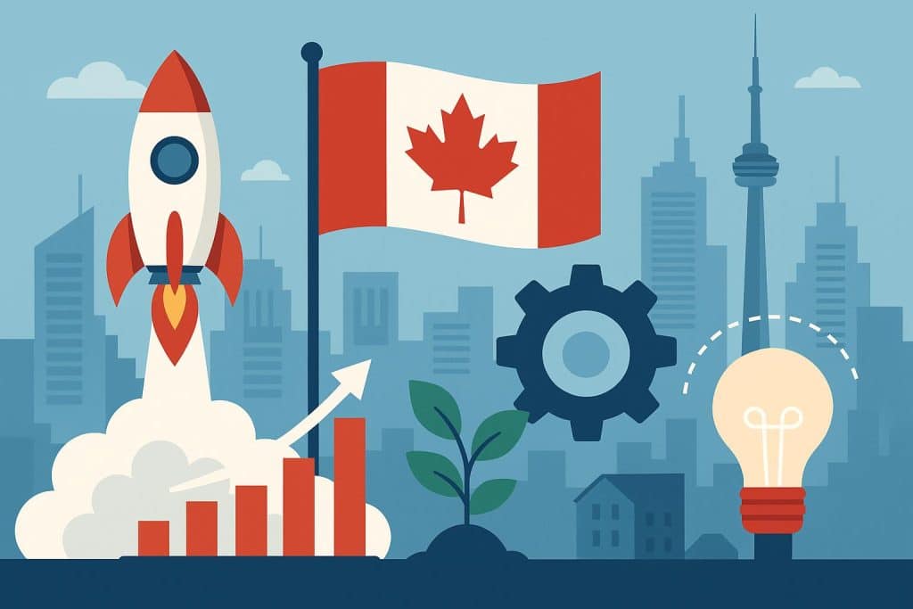 Canadian startup ecosystem driving innovation, technology, and business growth