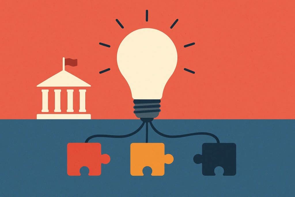 Citizens participating in grassroots initiatives supporting democratic reform and civic engagement