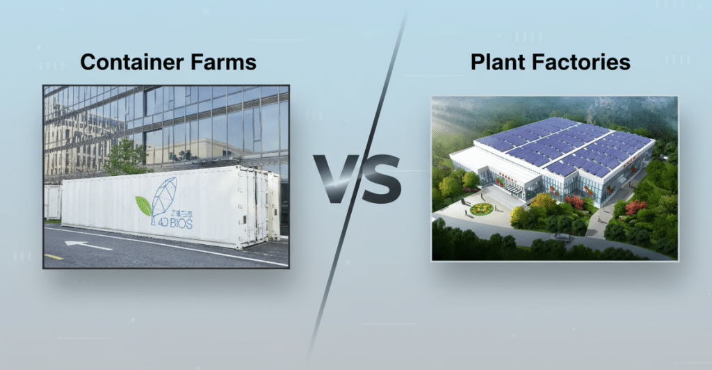 Container Farms vs. Plant Factories: Which Is Right for Your Agribusiness? Image 1 of Container Farms vs. Plant Factories: Which Is Right for Your Agribusiness?