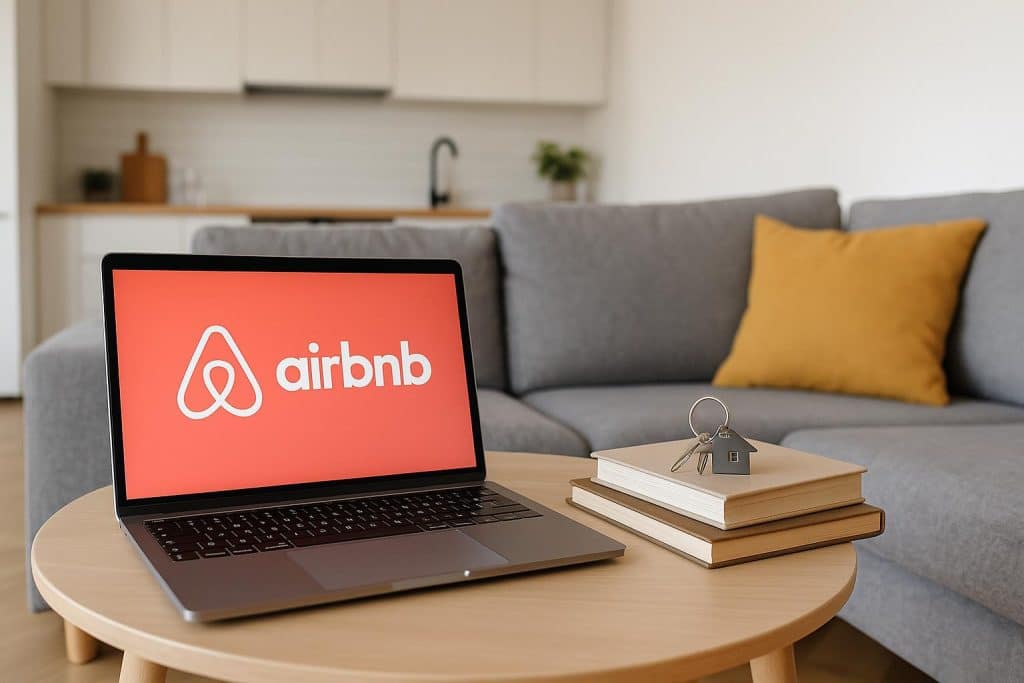 Modern Toronto condo interior showcasing optimized Airbnb rental space for higher owner income