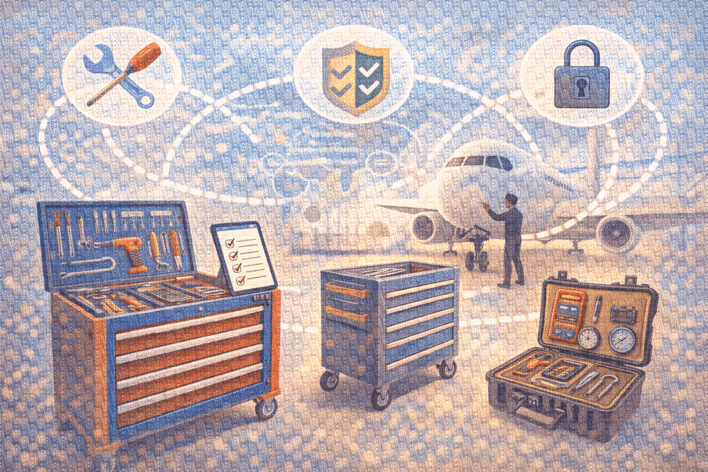 The Mission-Critical Aviation Tools Strategy: Choosing Aviation Toolsets and Storage Solutions as a Critical High-Sensitivity System