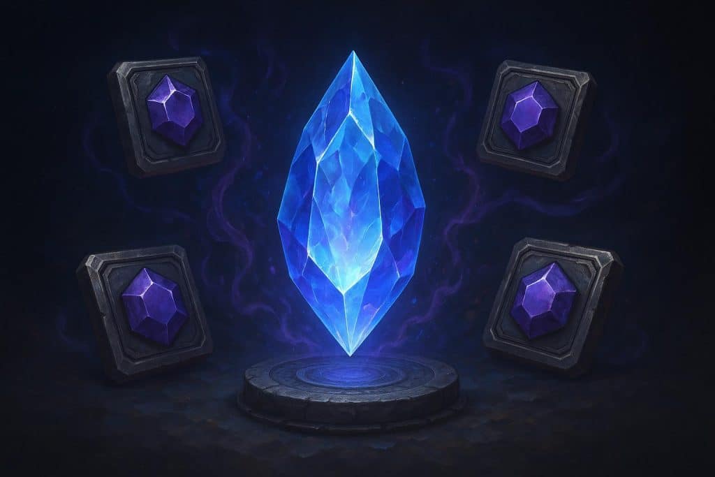 Aion 2 Enchantment Stone guide showing enhance stones and upgrade process for gear improvement