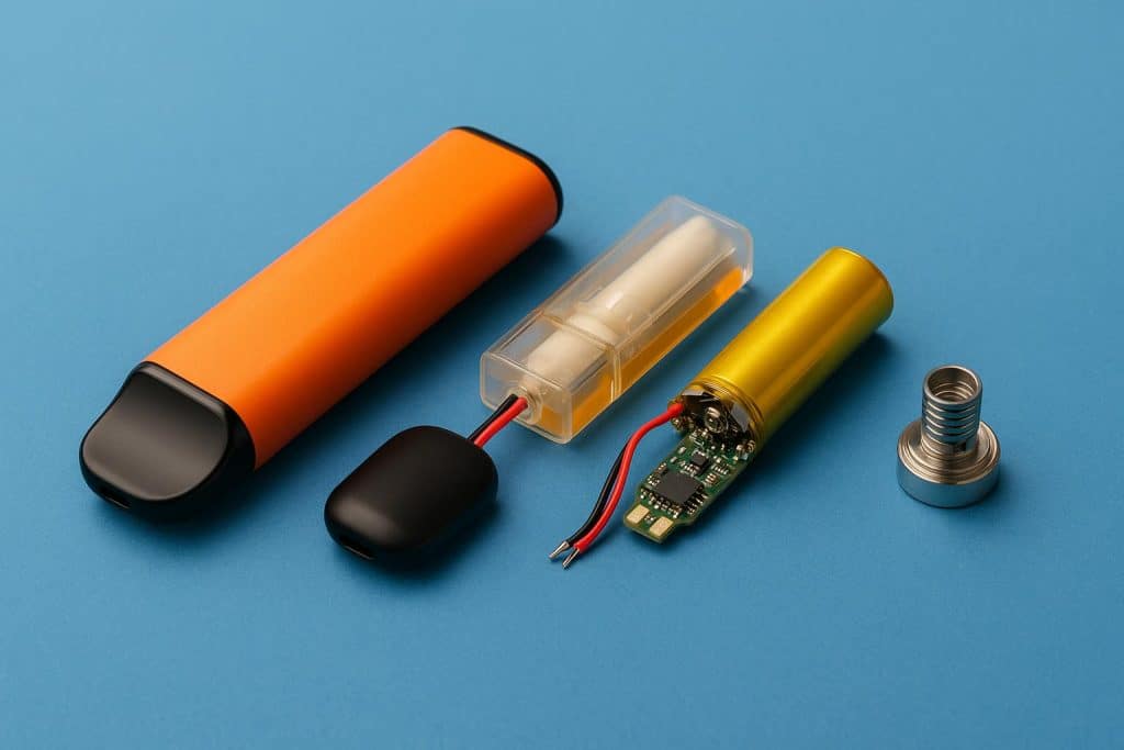 The Interesting Tech Behind Disposable Vapes Disposable vape device showcasing innovative technology and modern compact electronic design