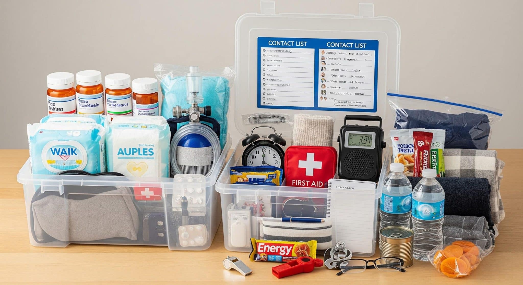 What Should You Include in a Home Emergency Kit for Someone Requiring ...
