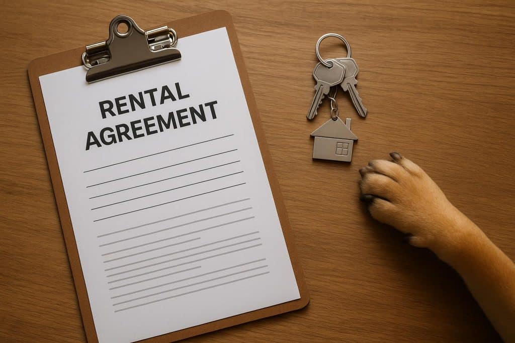 Dog-friendly apartment with pet amenities, suitable for tenants with dogs, landlord expectations