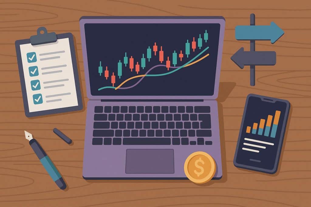 Prop trading platforms comparison chart with performance metrics for funded traders