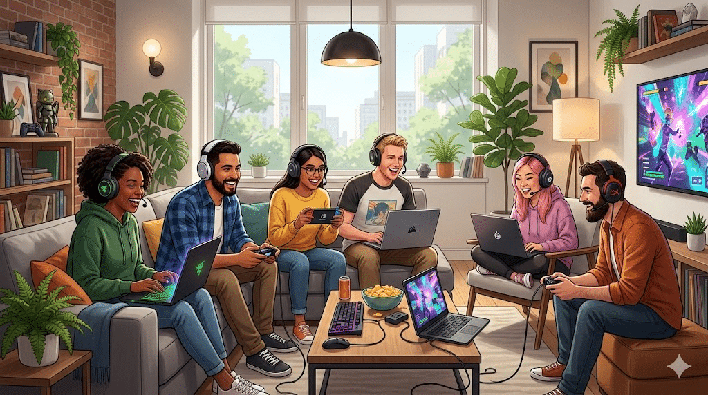 Image 1 of The Positive Impact of Online Gaming on Social Activities Among the Young Generation