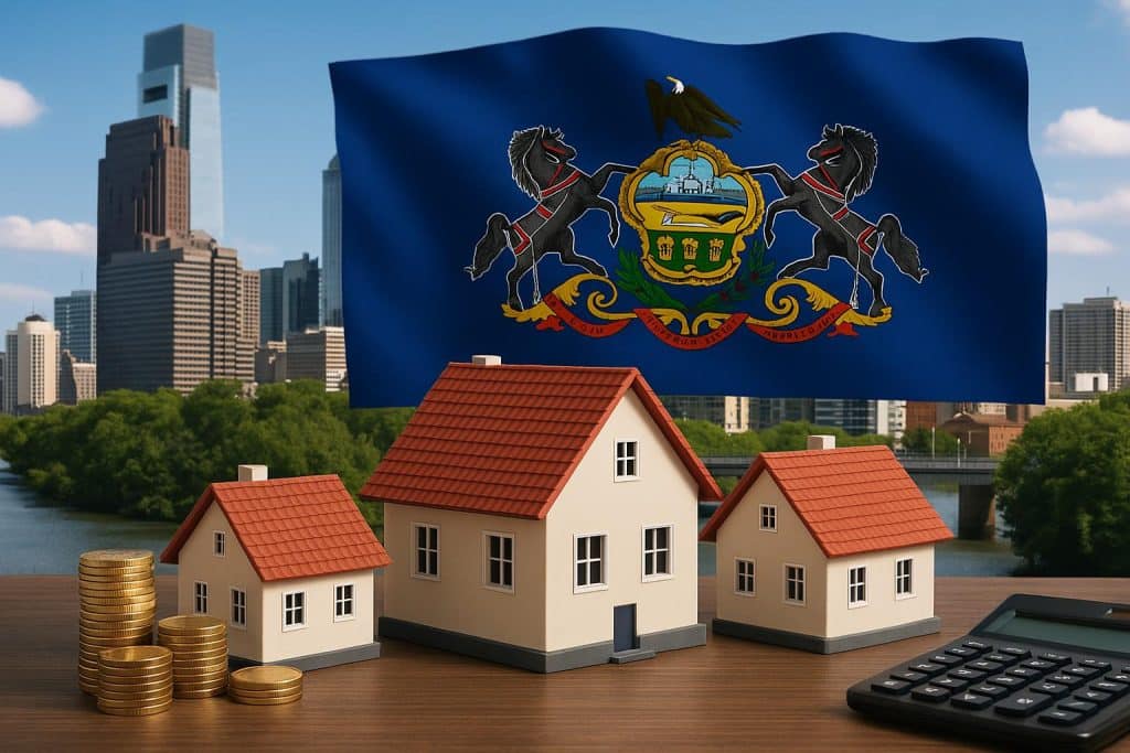 Pennsylvania investment property financed with DSCR loan, highlighting real estate opportunities