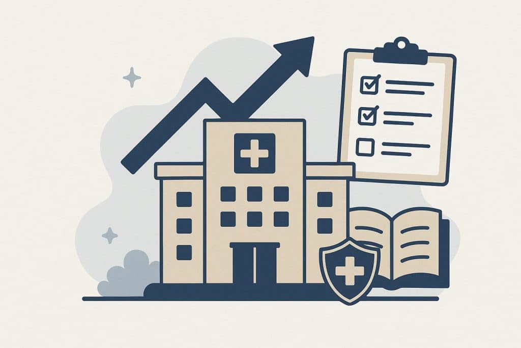 Therapeutic environment in a teen mental health facility representing higher level of care