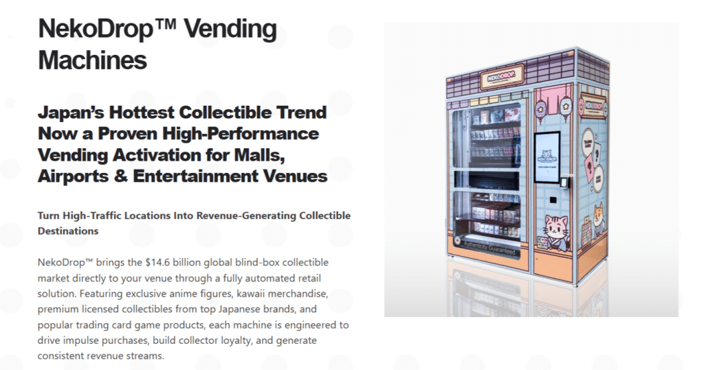 Image 1 of Beyond Snacks and Sodas: How NekoDrop is Revolutionizing High-Traffic Retail