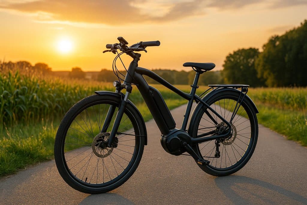 Modern electric bicycles displayed in an urban setting highlighting rising eco-friendly transport trends