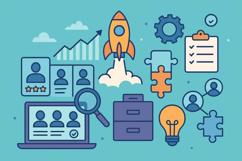 Modern dashboard showcasing people operations tools optimized for startups and team management