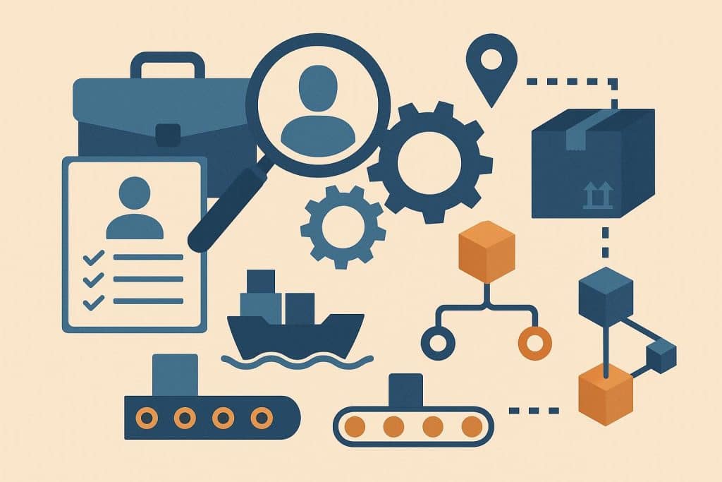 Specialist recruiters connecting companies with procurement and supply chain professionals