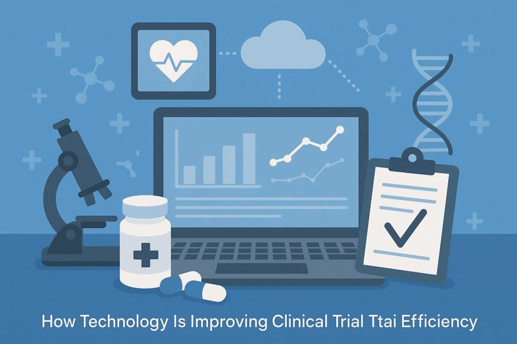 How Technology Is Helping Improve Clinical Trial Efficiency Digital tools streamlining data analysis in clinical trials for improved research efficiency