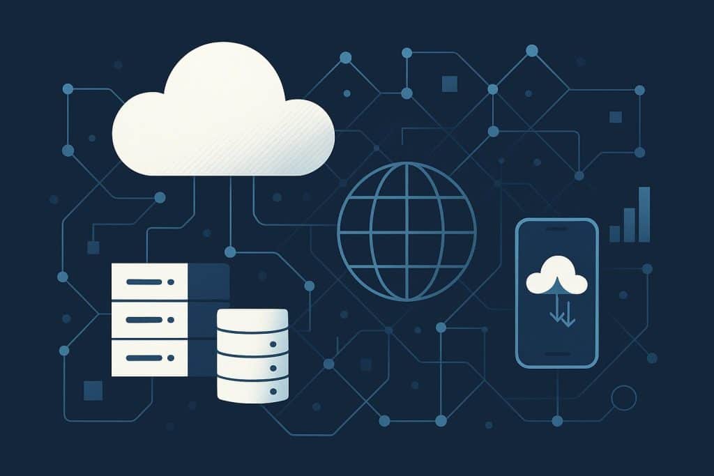 Data Network Architecture: Why Global Content Platforms and Businesses Are Switching to Mobile Proxies Global data network diagram illustrating business shift to mobile proxy technology