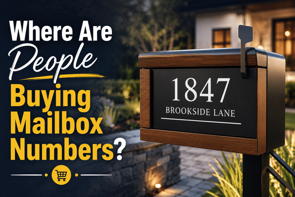 Where Are People Buying Mailbox Numbers? Top 5 Options Compared Image 1 of Where Are People Buying Mailbox Numbers? Top 5 Options Compared