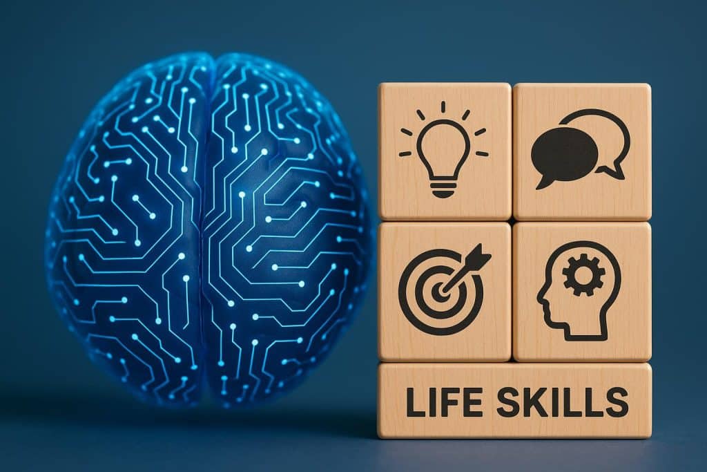 Why AI Makes “Life Skills” More Important Than Ever, According to High Point University Educators Artificial intelligence concept highlighting essential life skills in modern education